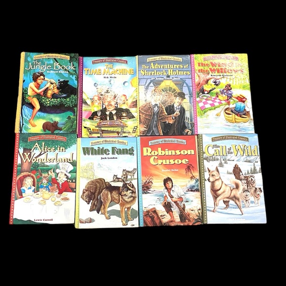 Treasury of Illustrated Classics Collection-18 Wonderful Books Modern Publishing - Picture 5 of 9